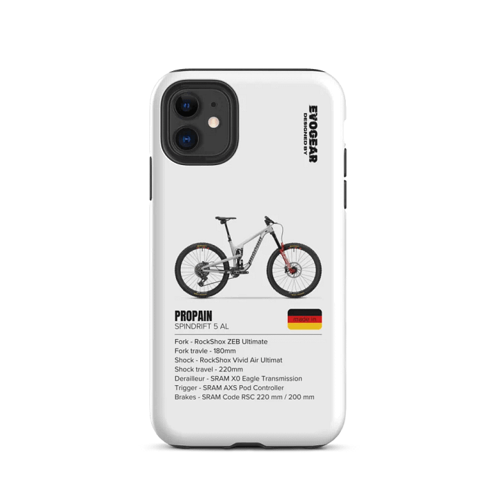 White Spindrift 5 AL iPhone Case product image (2)