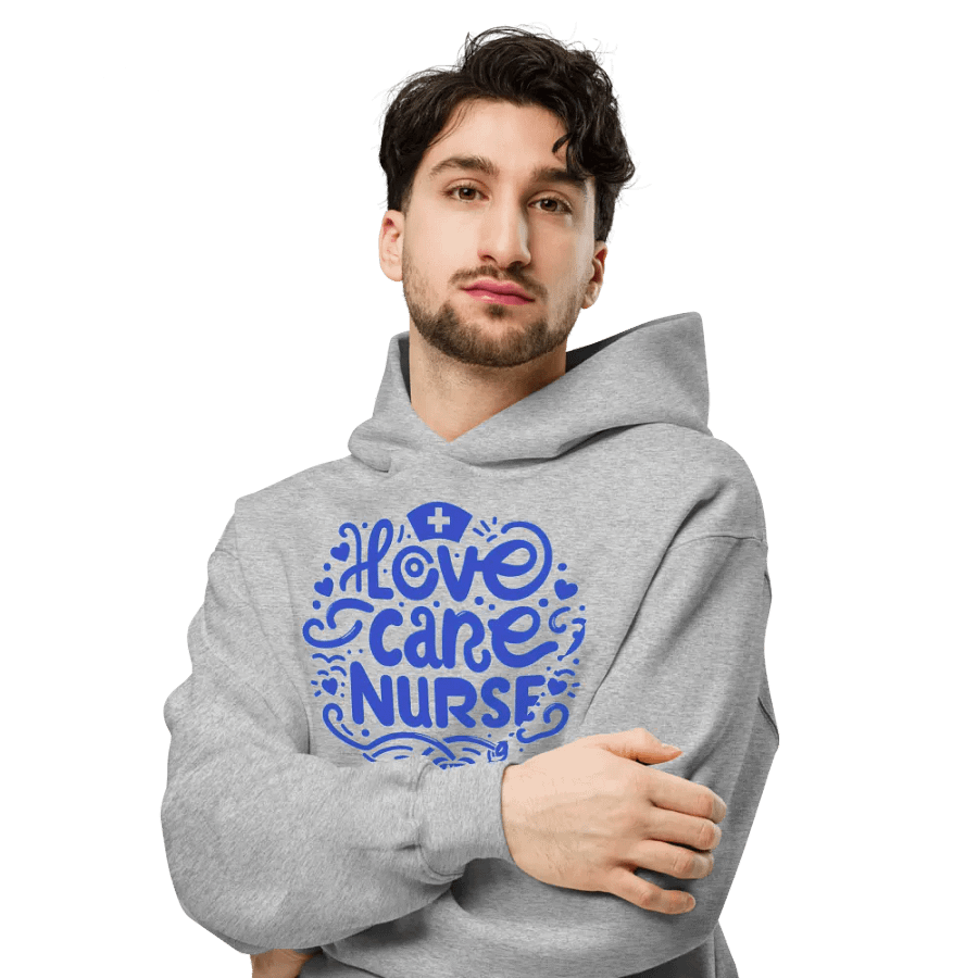 Love Care Nurse Decorative Hoodie product image (26)