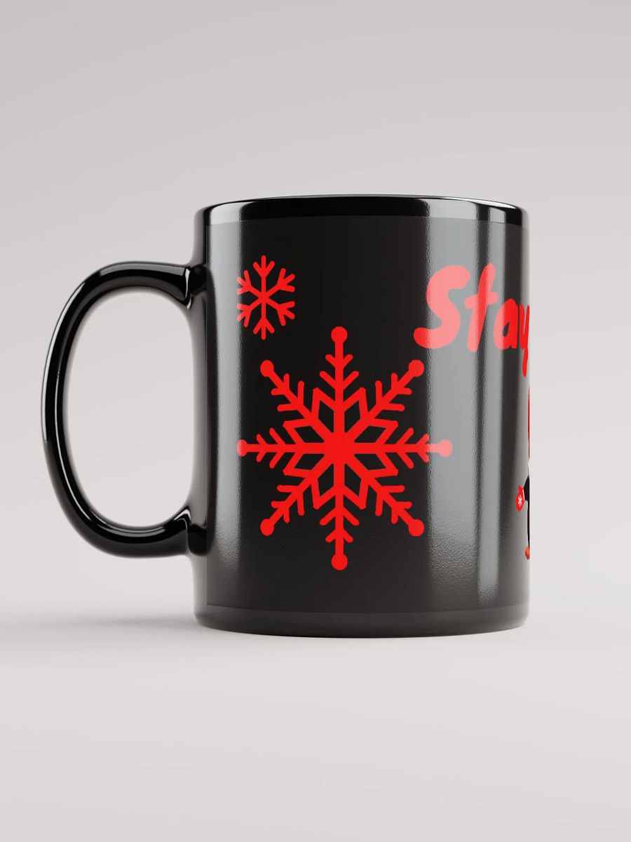Stay Warm Black Mug! product image (11)