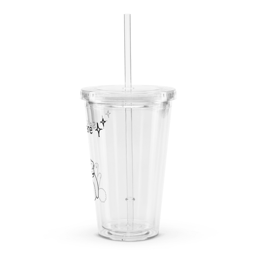 Self Care Manul - Transparent Cup & Straw product image (4)