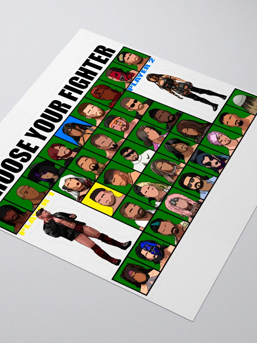 PEPW Choose Your Fighter MVH vs Katlyn Sticker product image (3)