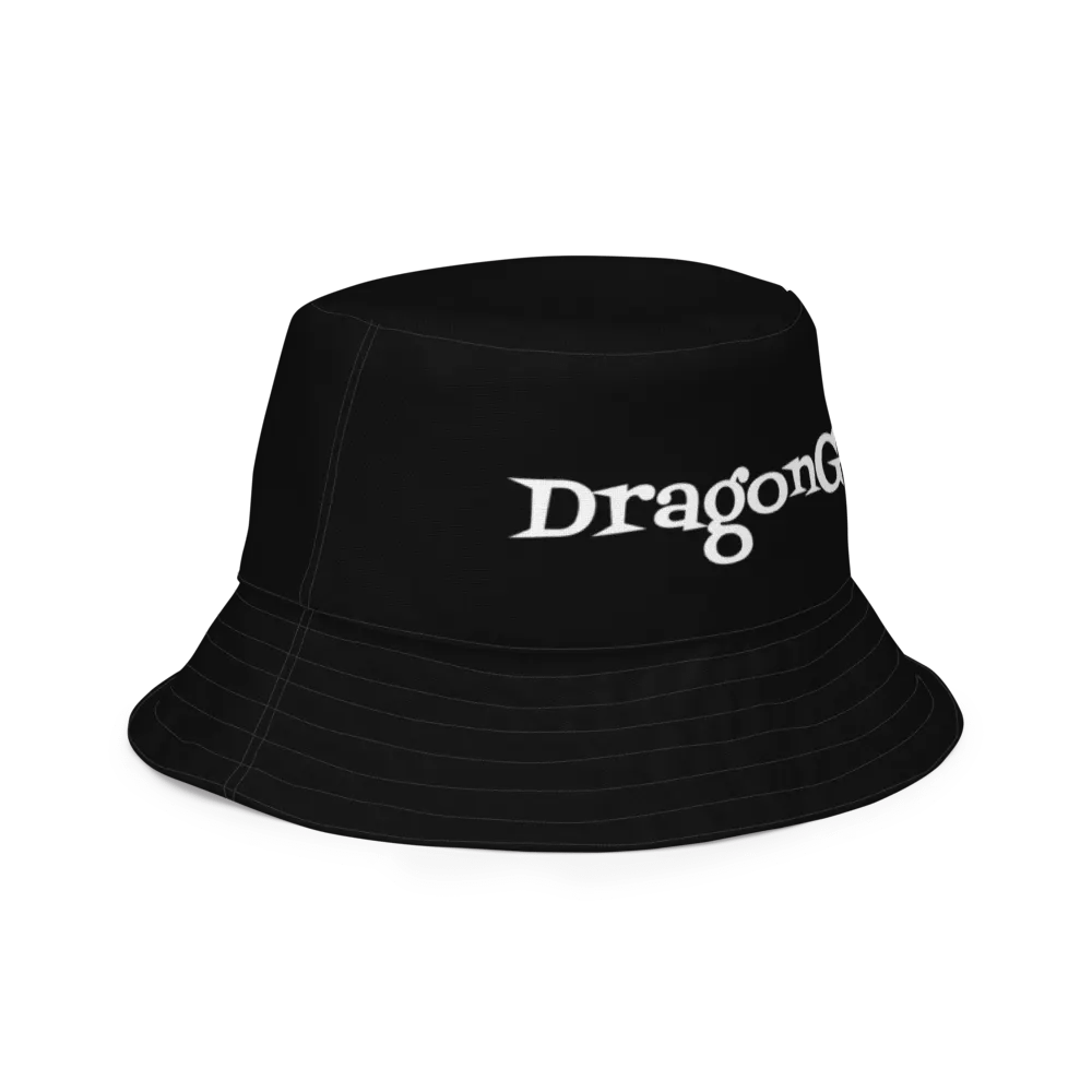 DragonGem Black Reversible Bucket Hat product image (7)