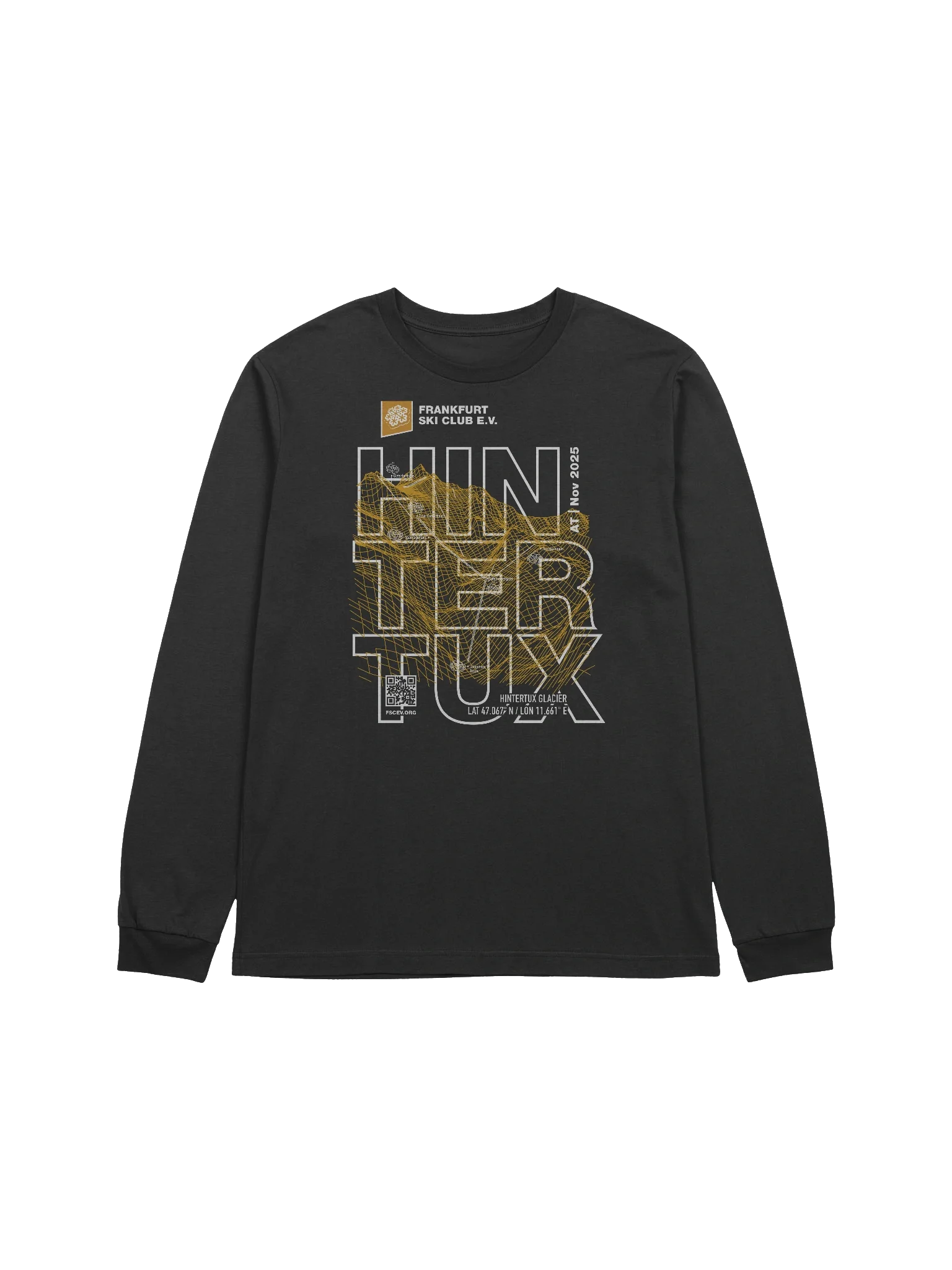 Hintertux Long Sleeve Tee (front only print) product image (1)