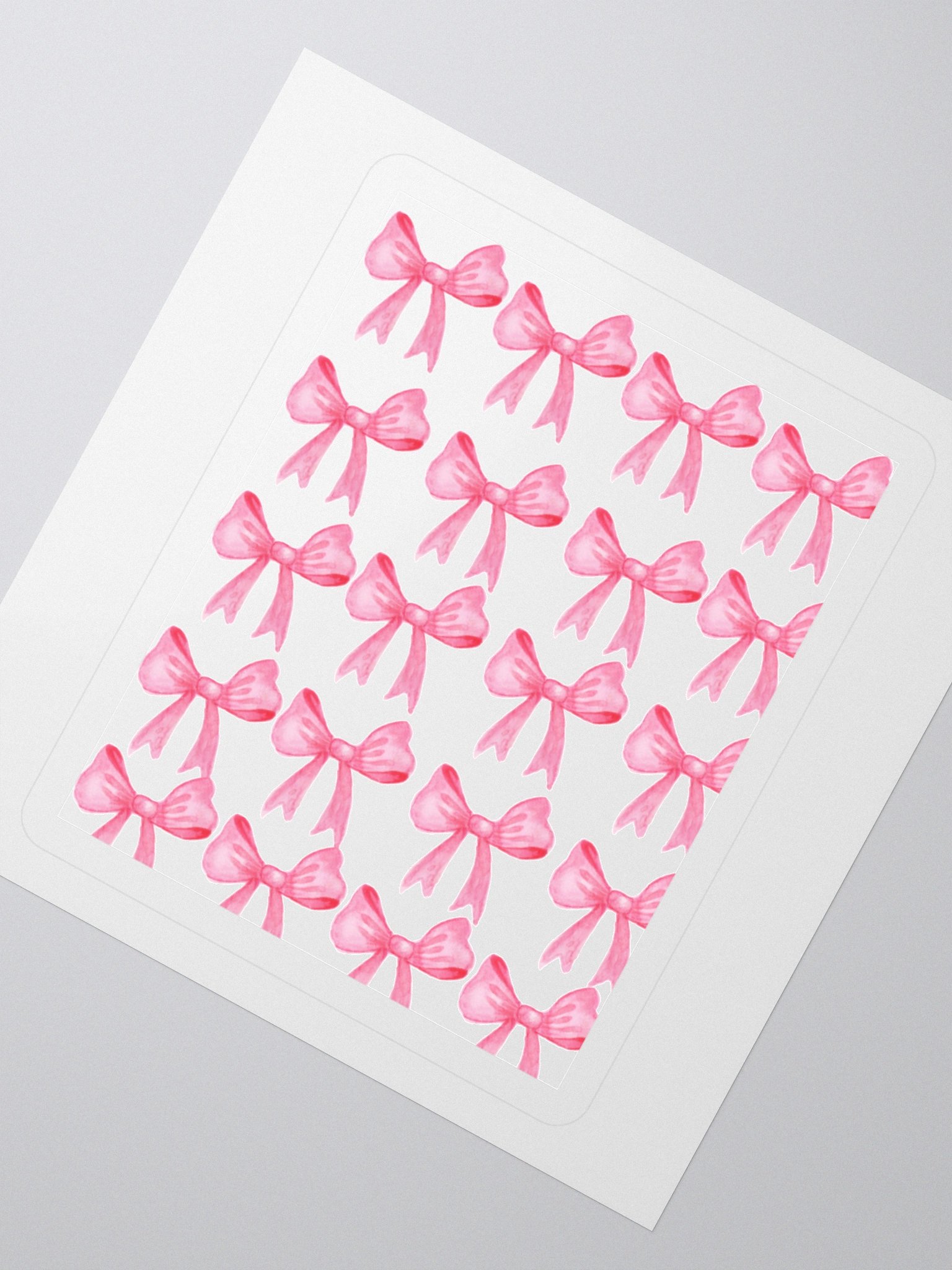 Symphony of Pink Bows Stickers product image (4)