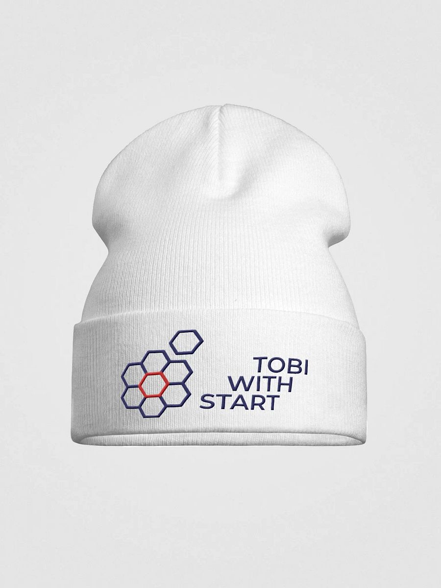 Otto Knit Beanie White product image (1)