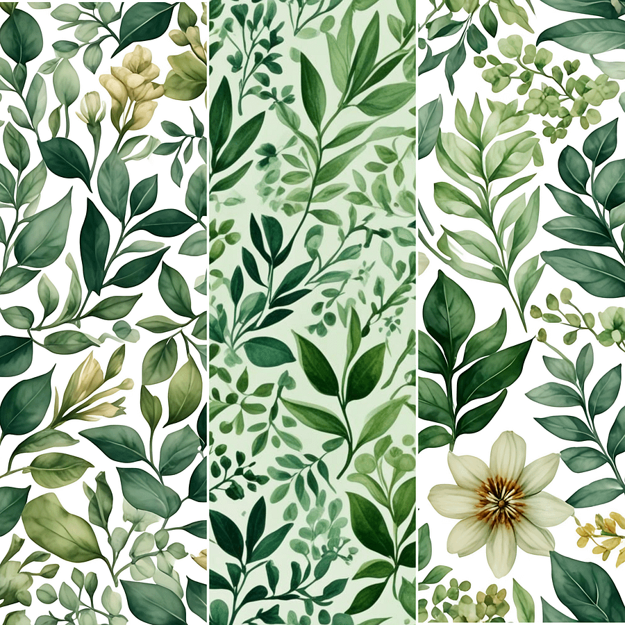 Lush Greenery Paper Pack Bundle product image (4)