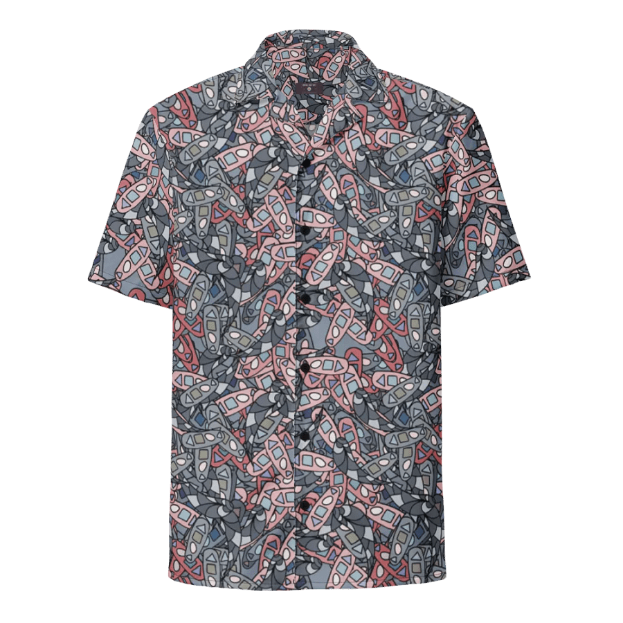 Shapes in Motion | Unisex Hawaiian Shirt product image (5)