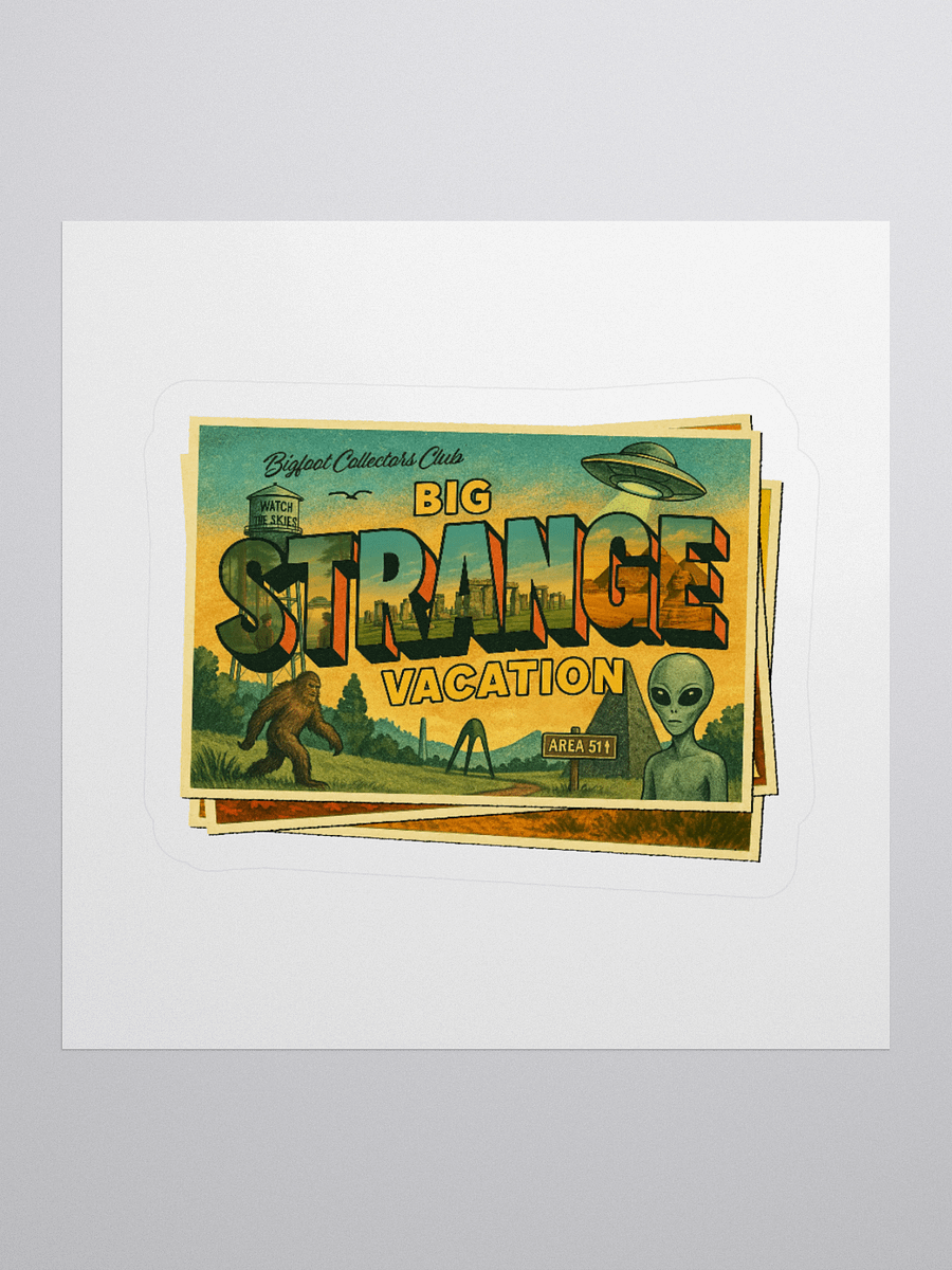 Bigs Strange Vacation Sticker product image (1)