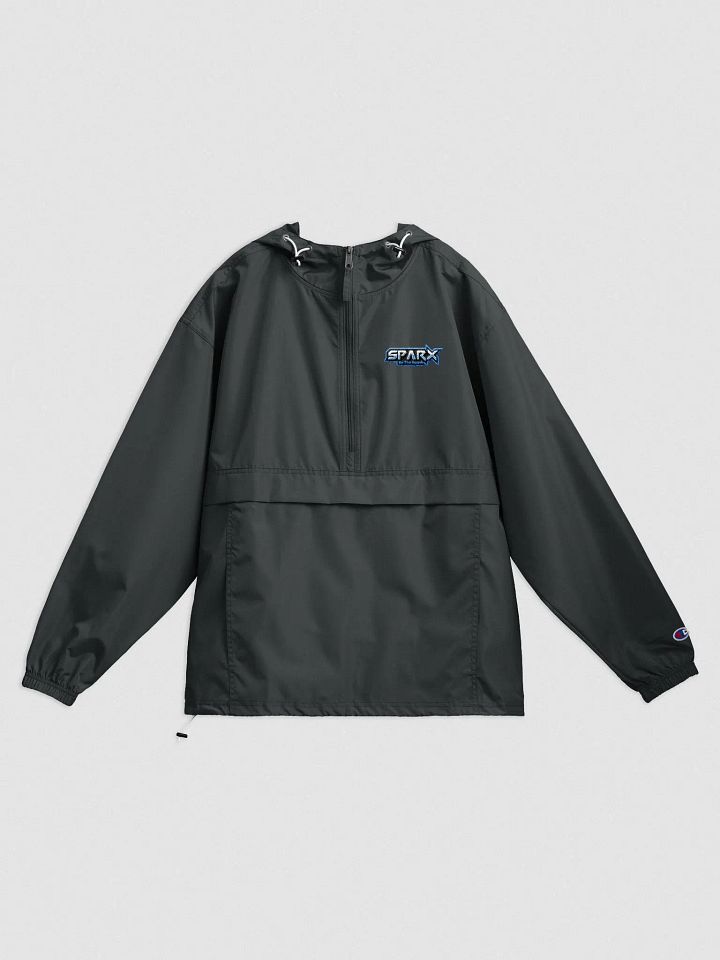 Embroidered Pullover Rain Jacket product image (4)
