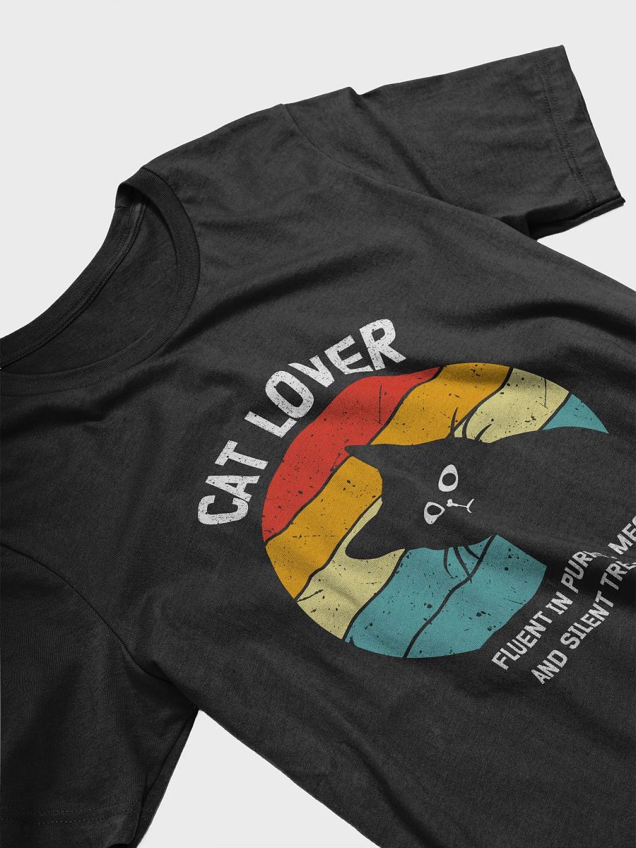 "Cat lover" t-shirt product image (6)