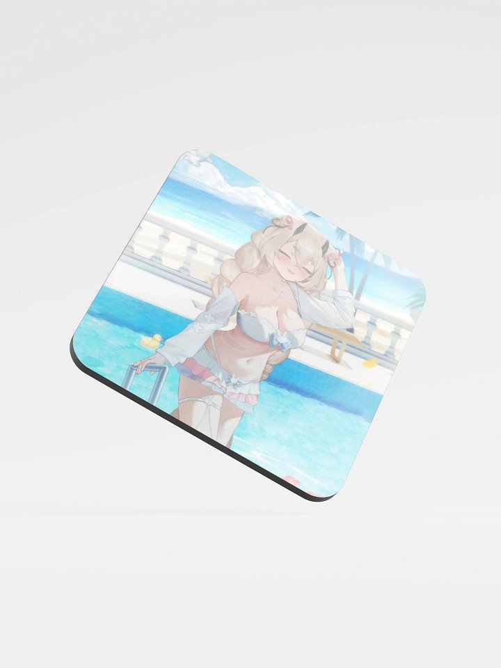Pool Party Cork Coaster product image (1)