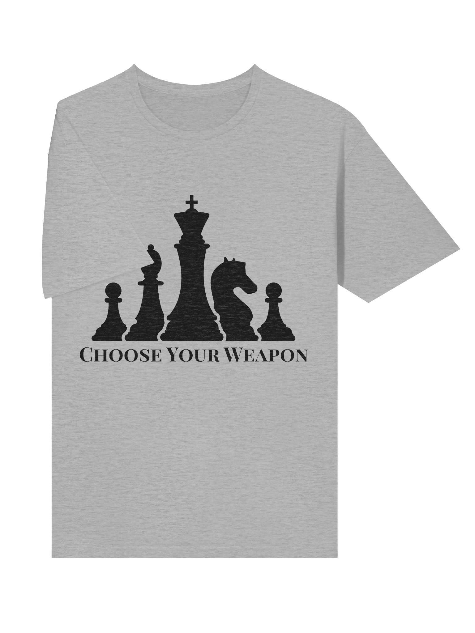 Choose Your Weapon Chess Tee product image (49)