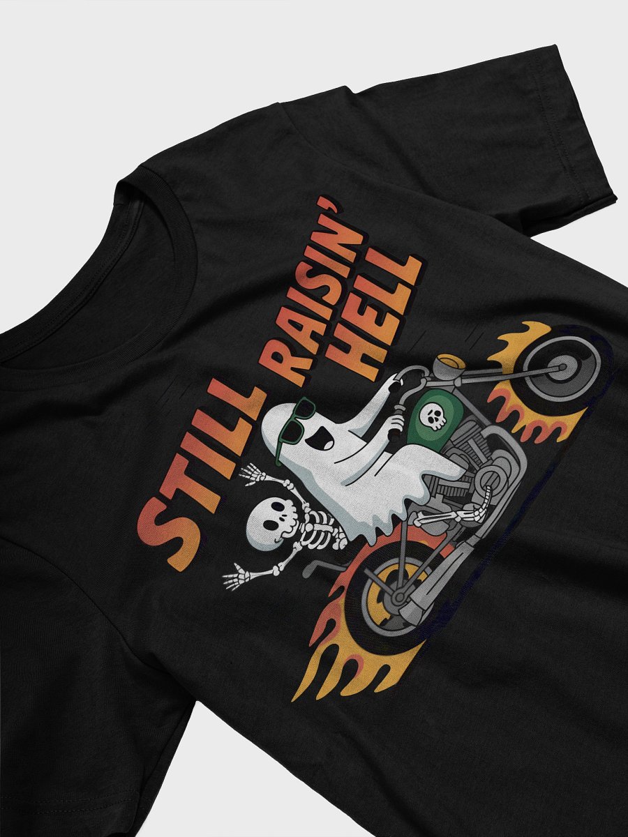 Ghost and Skeleton Raisin' Hell T-Shirt product image (3)