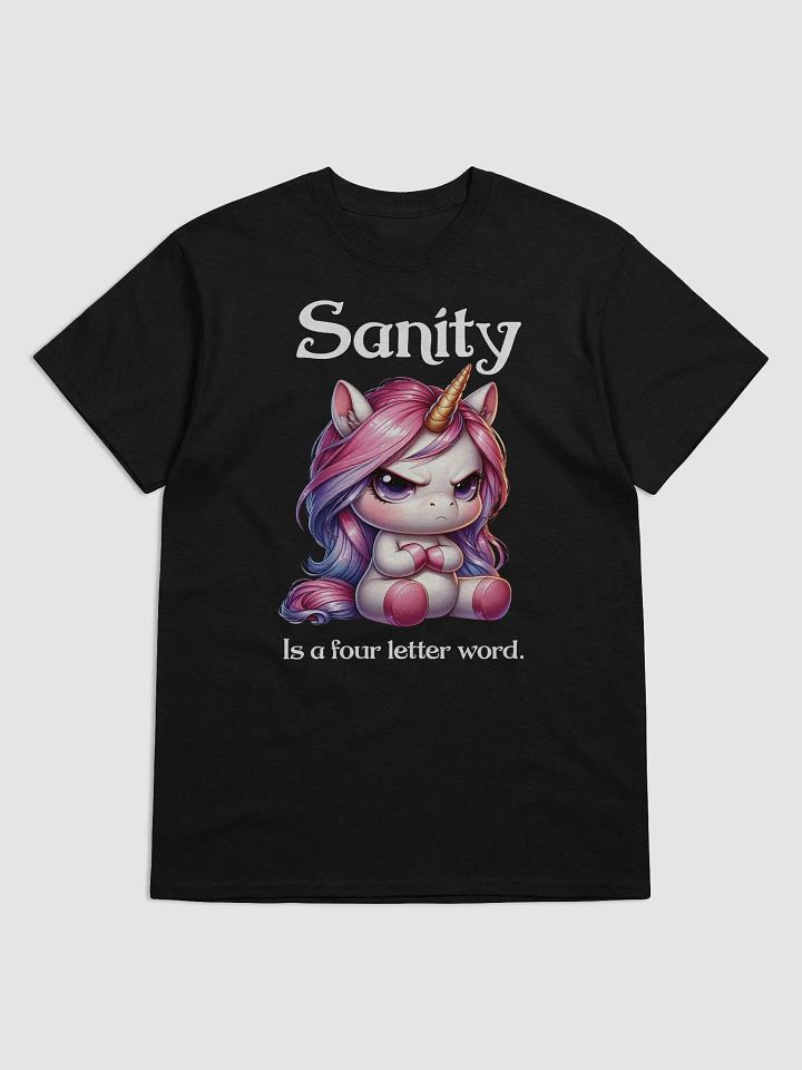 Sanity T-shirt dark product image (2)