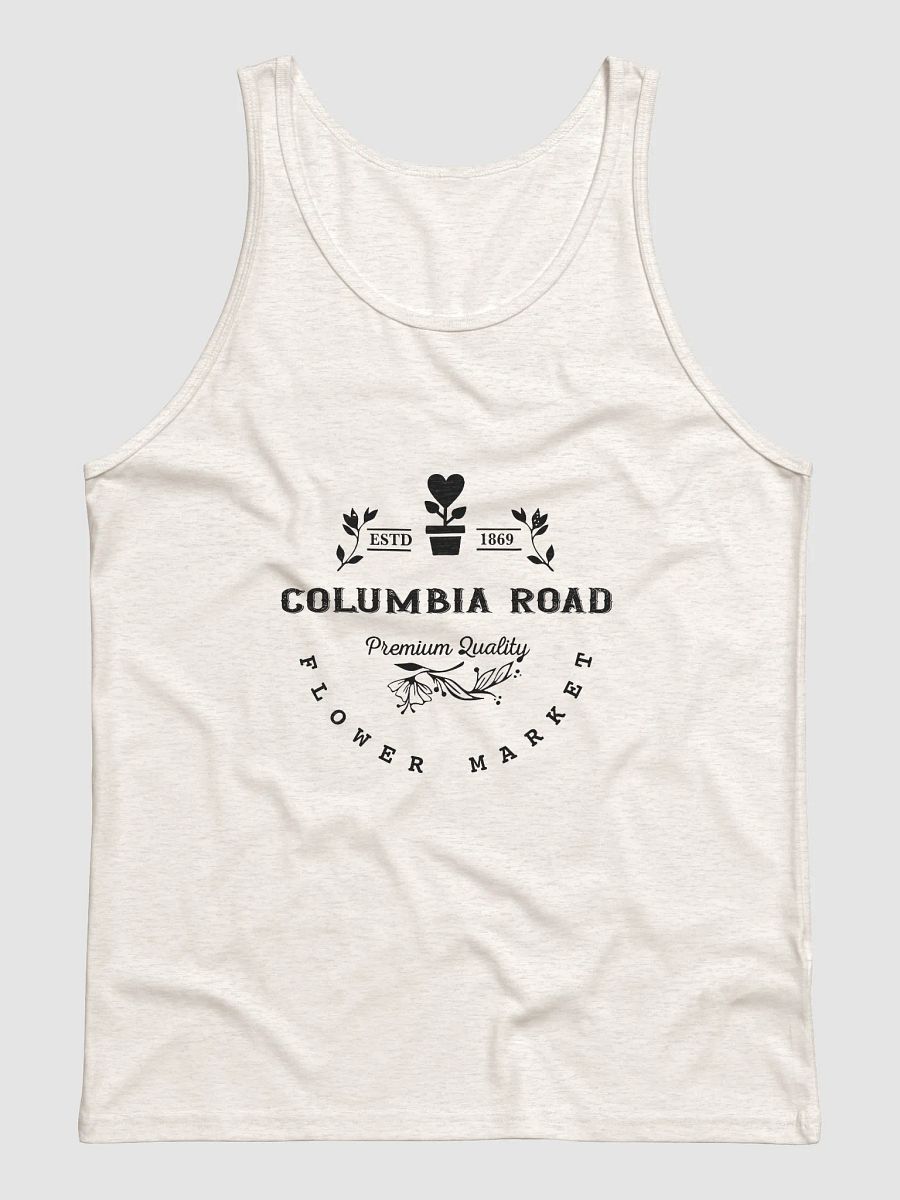 Columbia Road Market Unisex Tank Top (Oatmeal) product image (1)