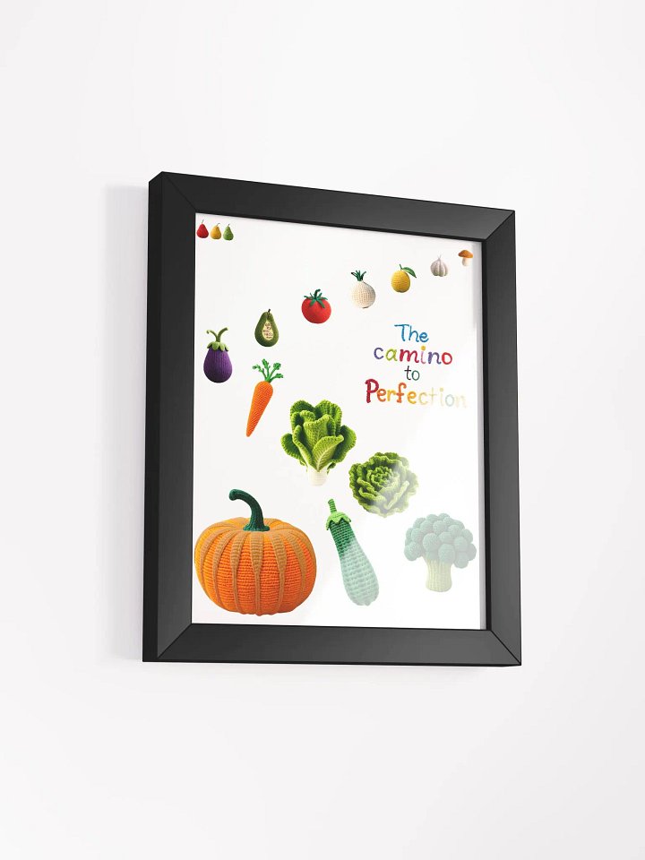 CozyAvocado Framed High-Quality Matte Poster "The Camino to Perfection" product image (28)