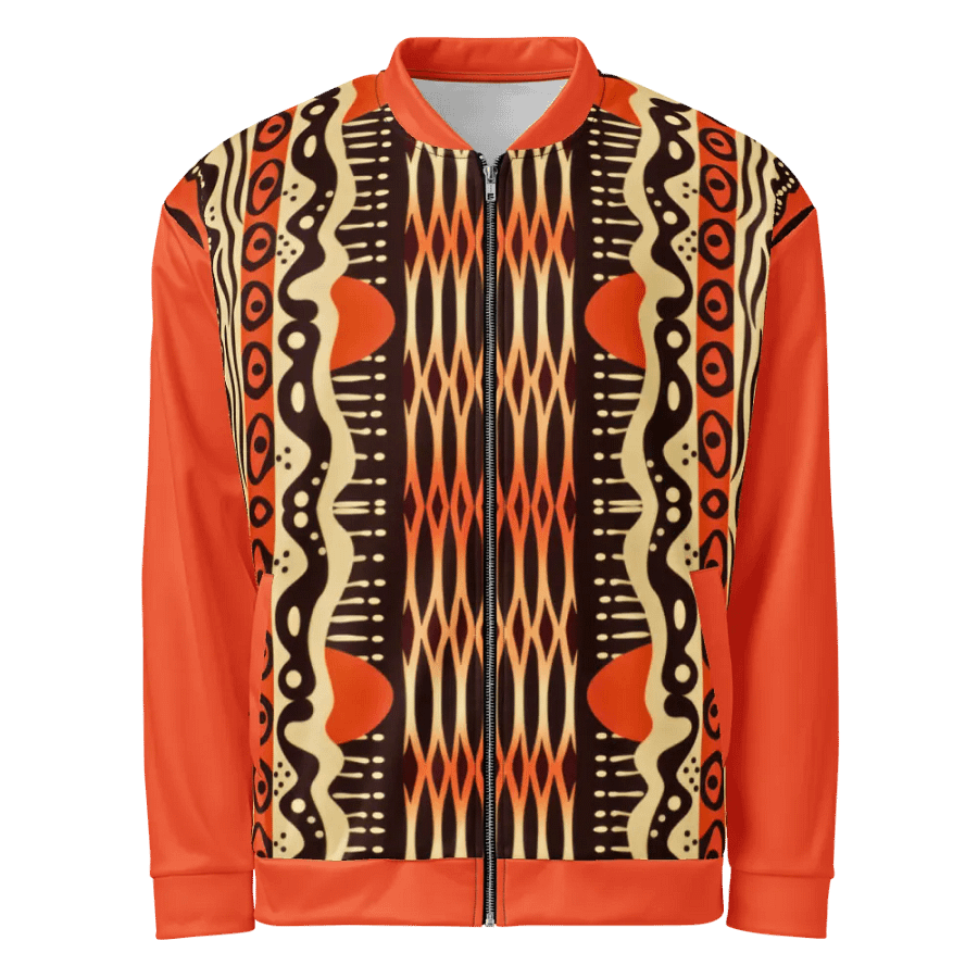 African Tribal Rhythms All-Over Bomber Jacket product image (1)