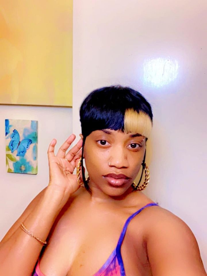 Two tone bang short wig product image (1)