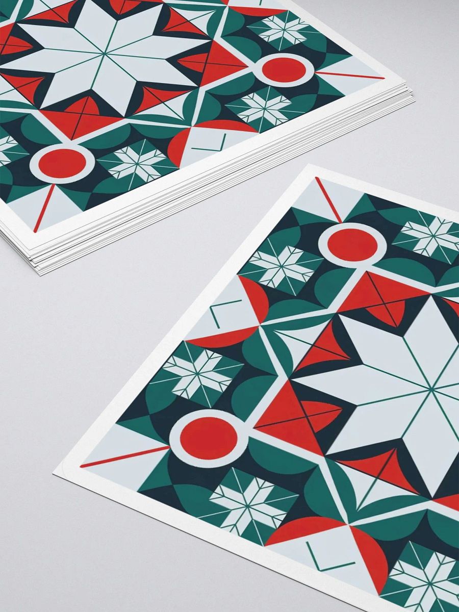 Kaleidoscope patterned Kiss Cut Stickers product image (13)