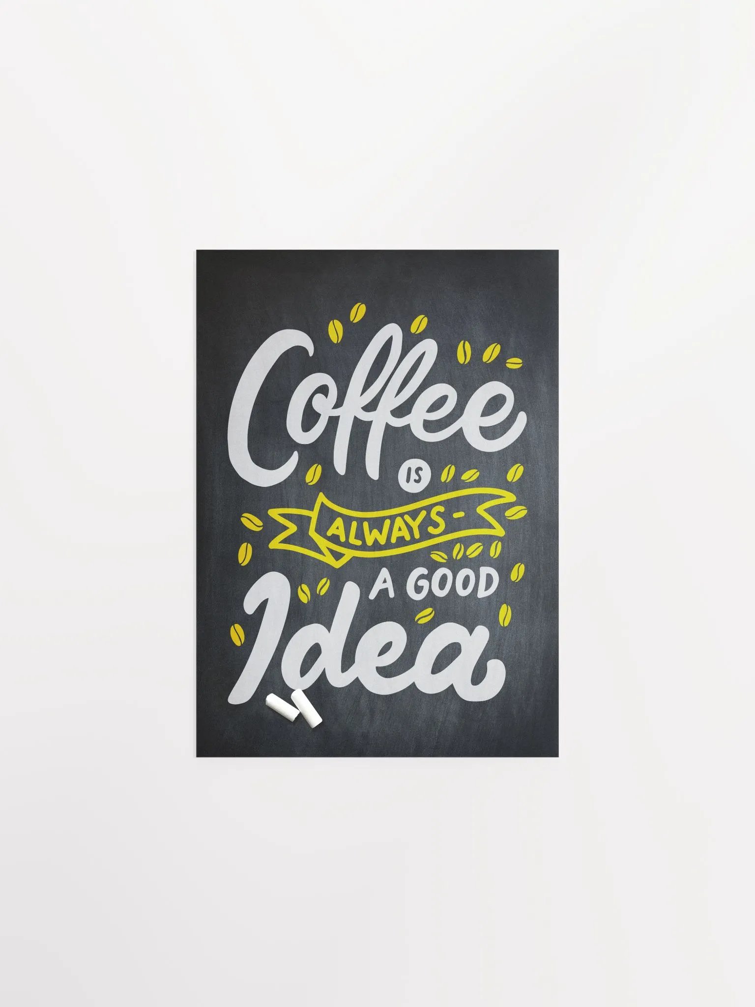 Coffee Lettering Poster Print, Good Morning Coffee Poster, Coffee Lover Gift, Coffee Station Wall Art —Trendy Kitchen Wall Art,Kitchen Decor product image (6)