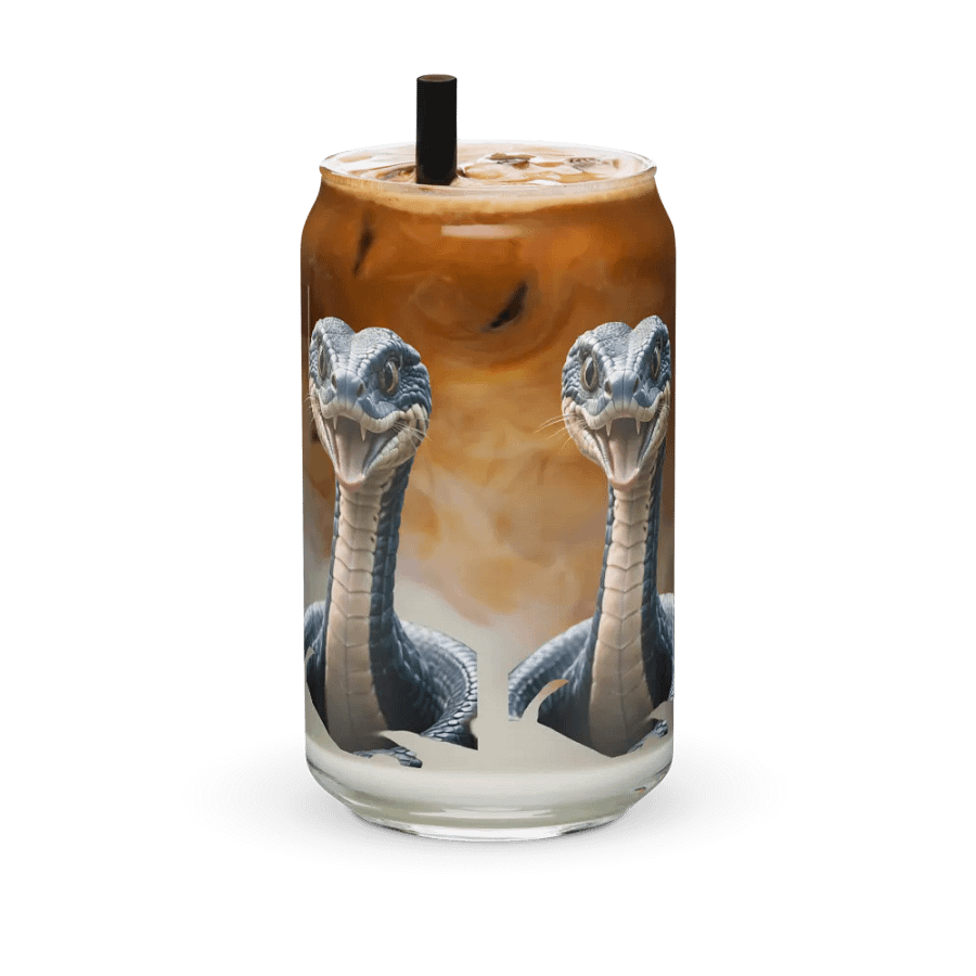 Smiling Snake Can-Shaped Glass Set product image (36)