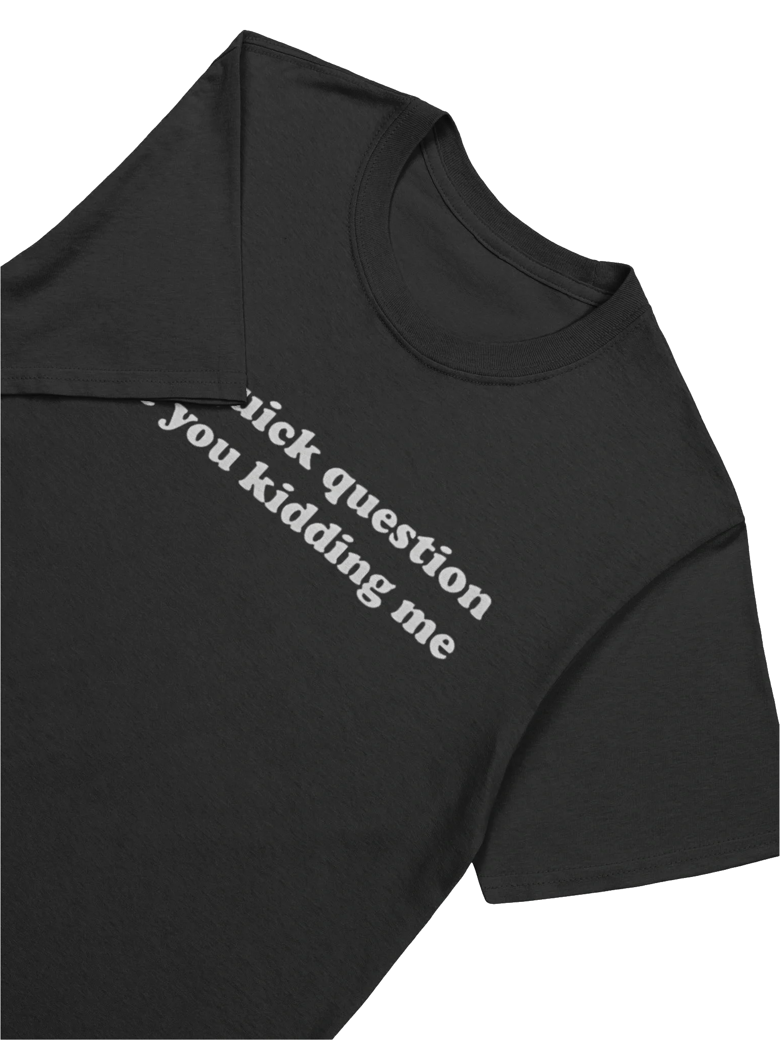 Hey Quick Question Are You Kidding Me T-Shirt product image (5)