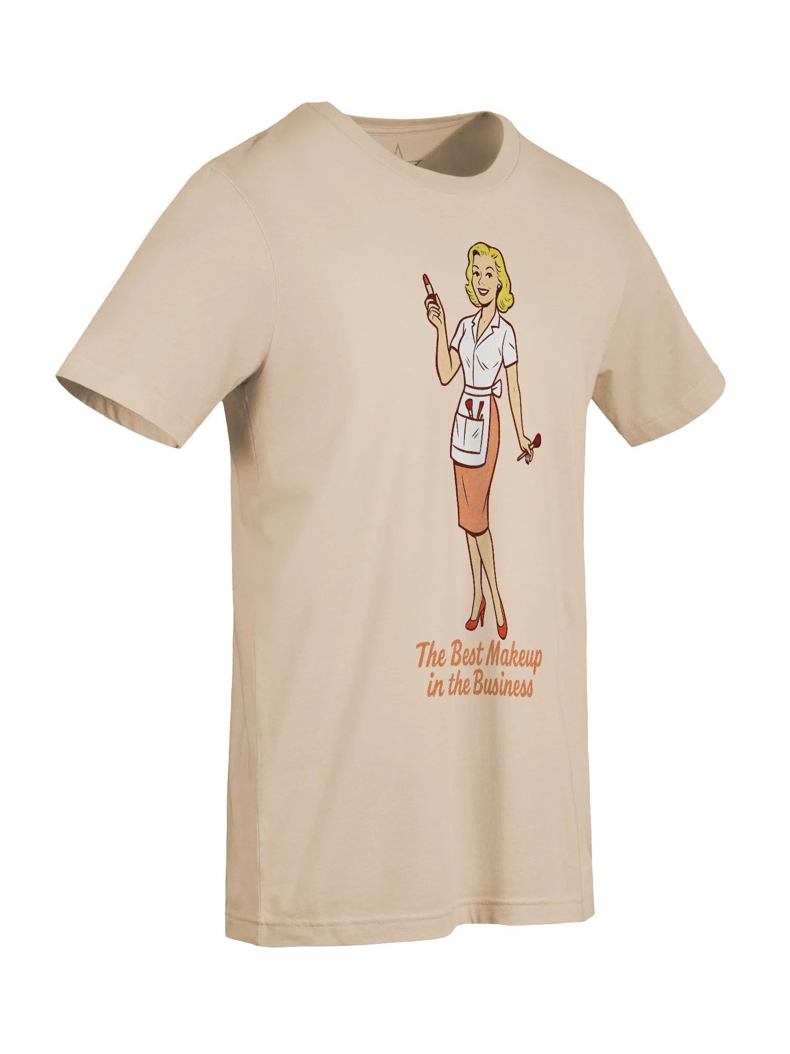 Makeup Artist Pin-up Girl 1940's Retro Concert Tee Fit Unisex T-Shirt product image (45)