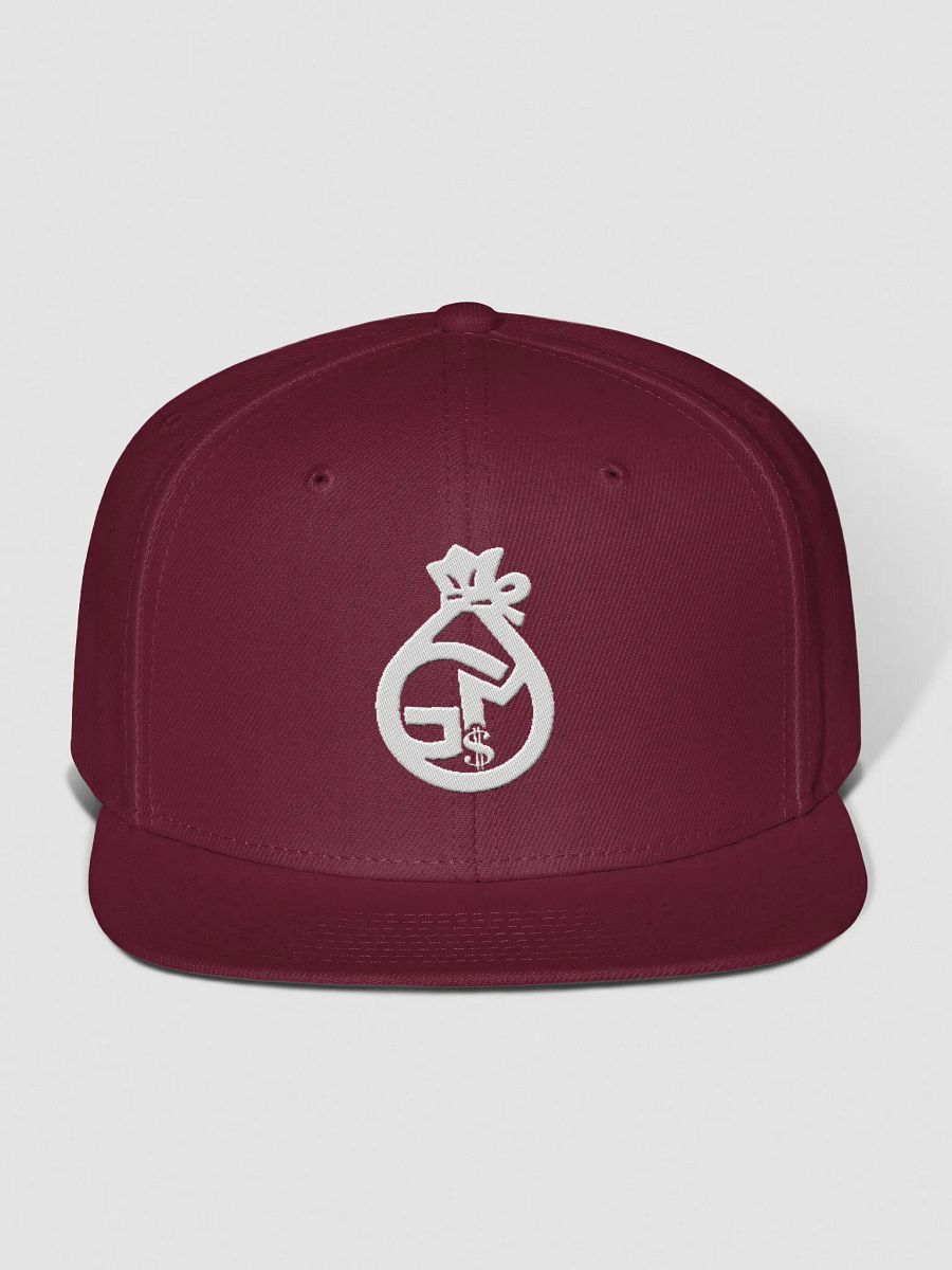 Burgundy GMAX Money Snapback product image (1)