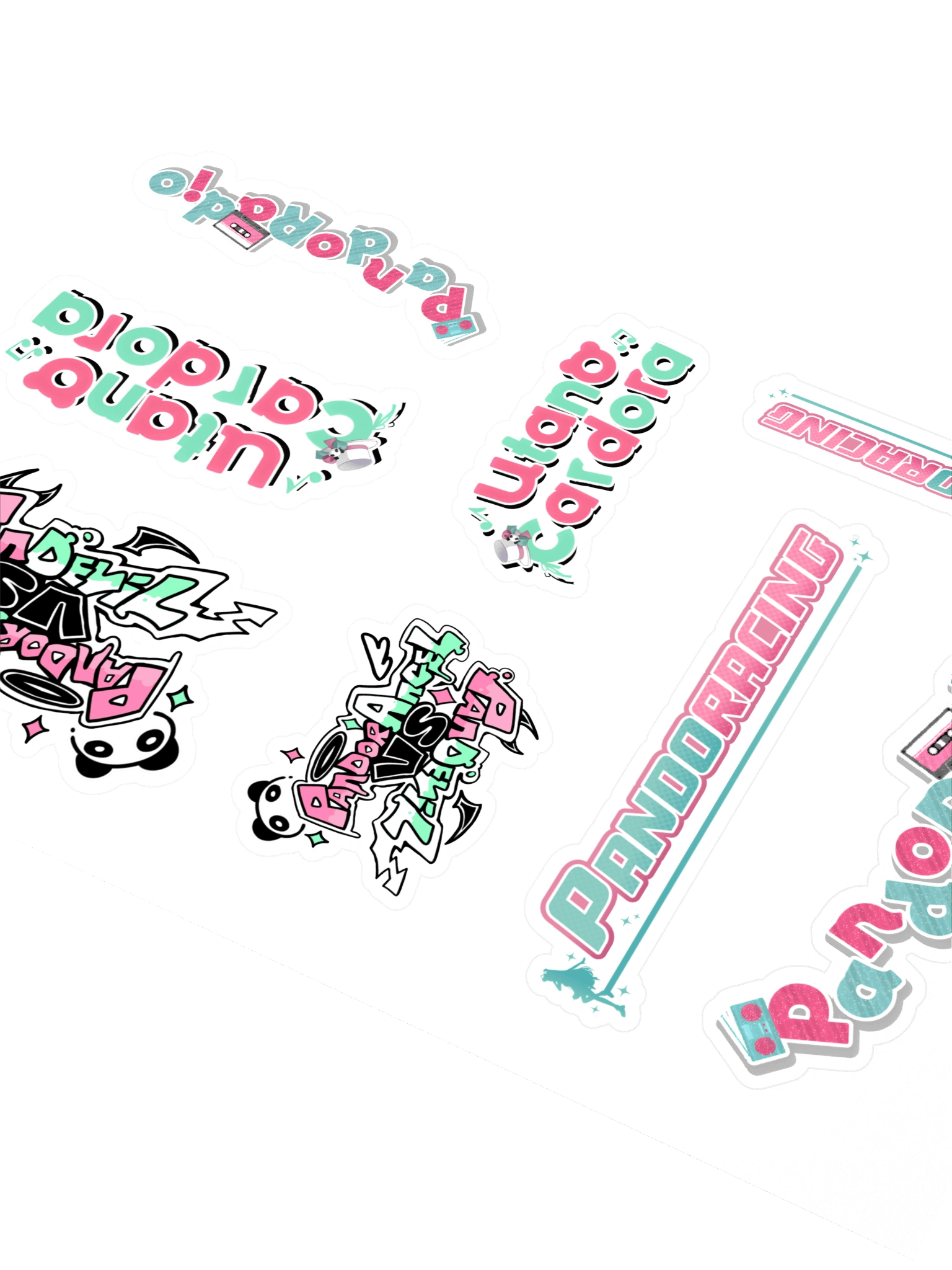 Utano Pandora Logo Collection Stickers B product image (2)