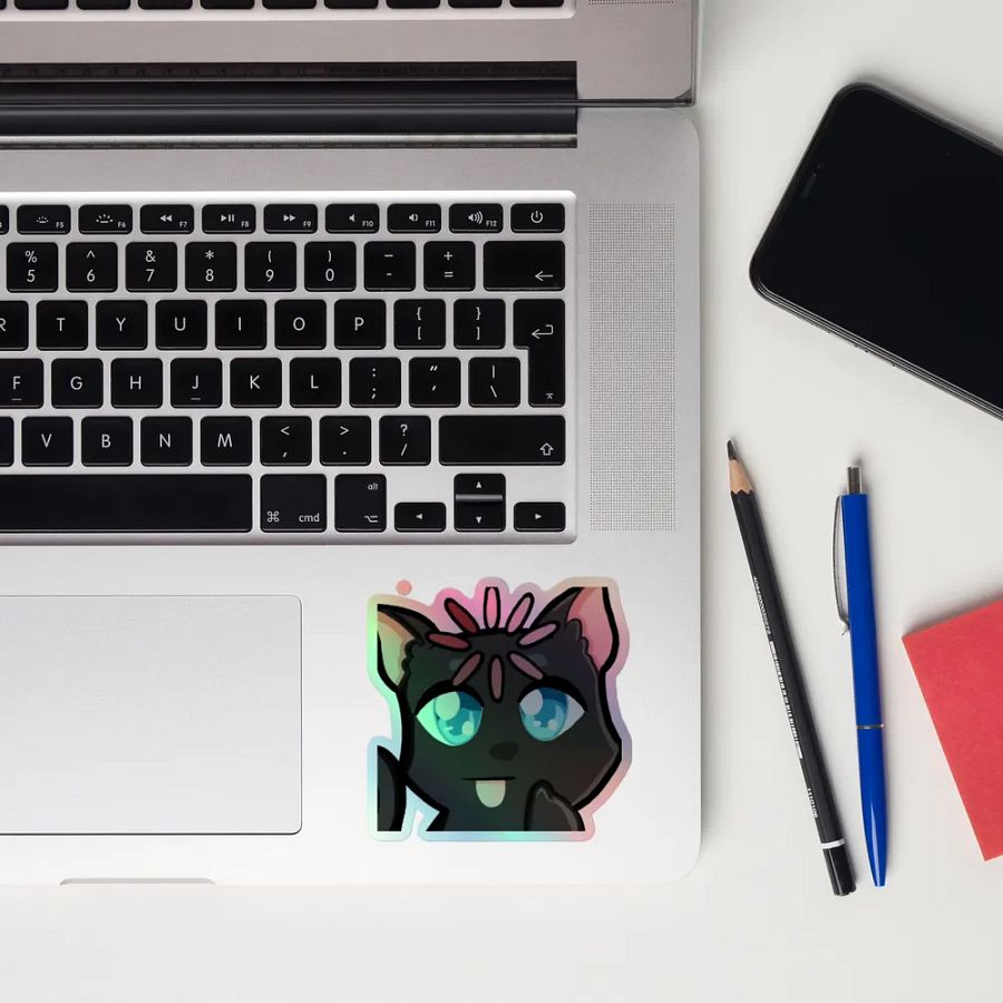 Brain Buffering Holo Sticker product image (12)
