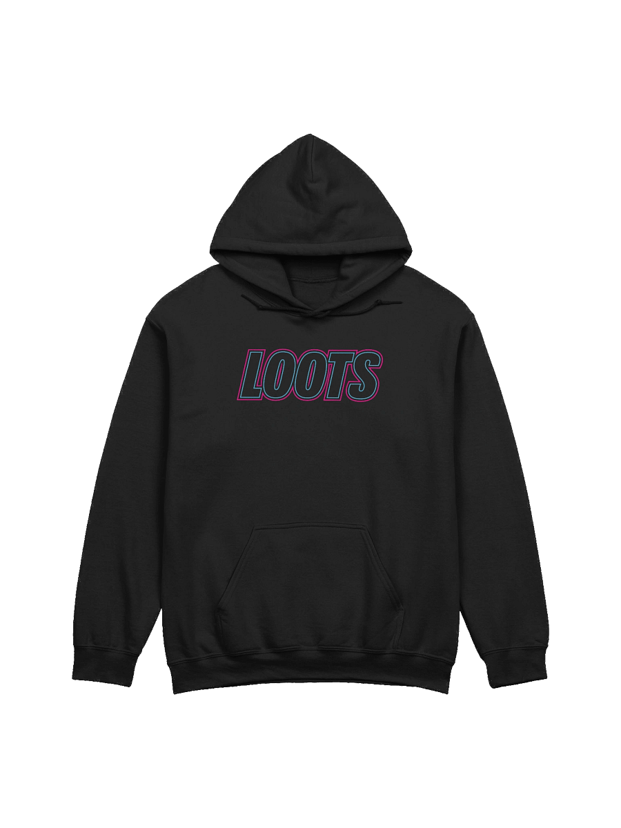 Neo Tilted Black Hoodie product image (1)