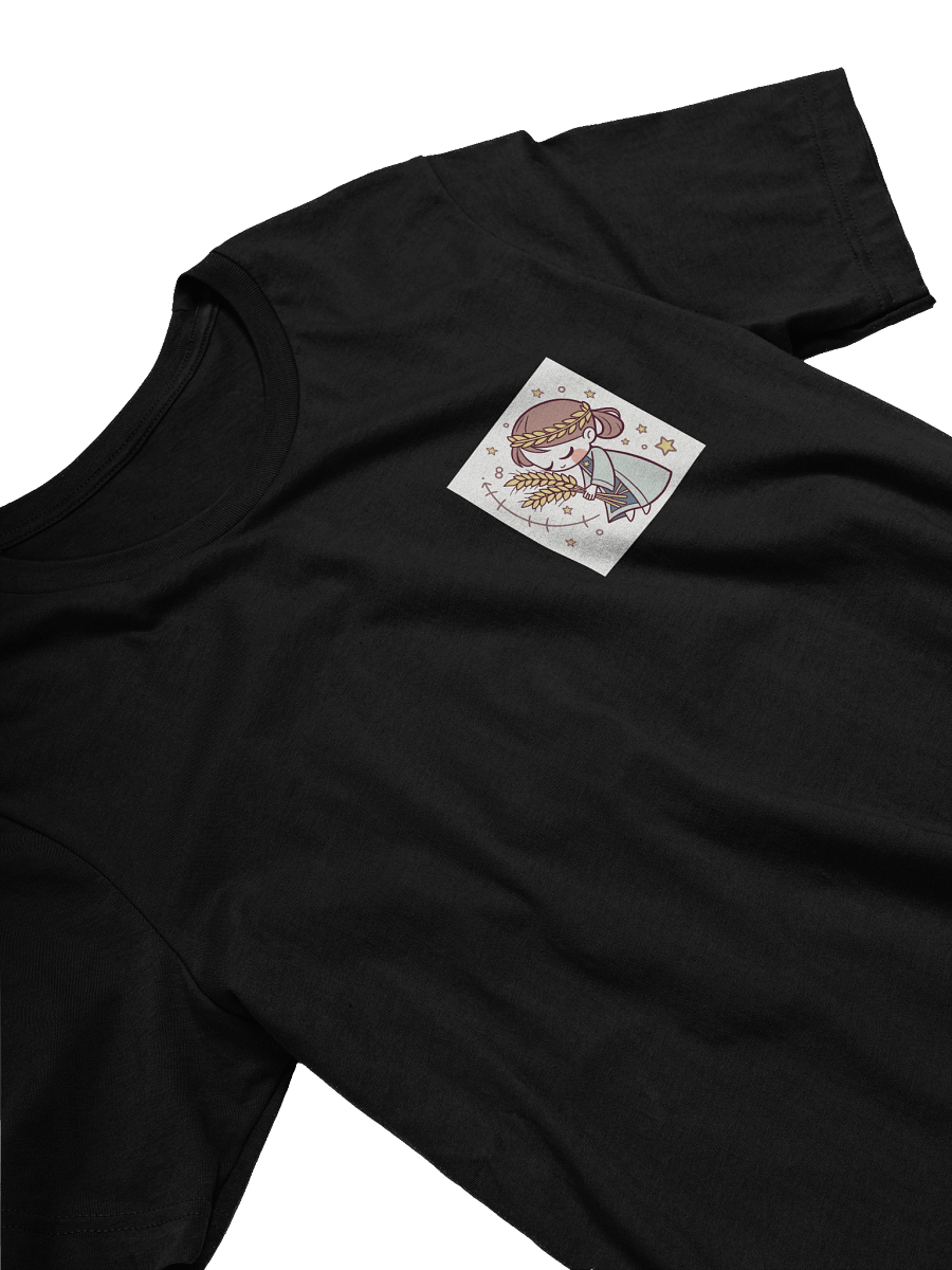 Whimsical Virgo Wheat Cartoon T-Shirt product image (28)