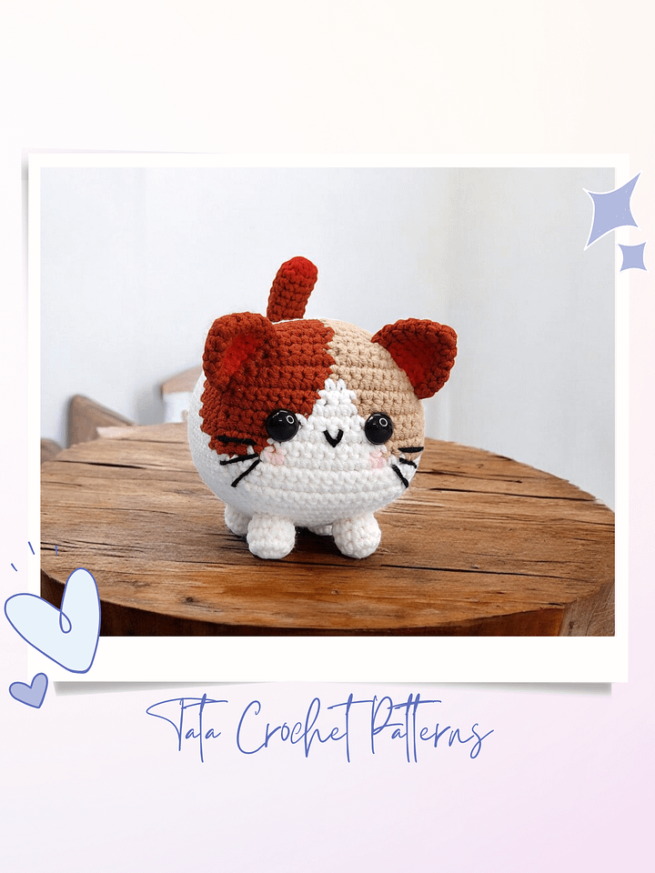 PDF Pattern - Crochet Cute Loaf Cat product image (2)