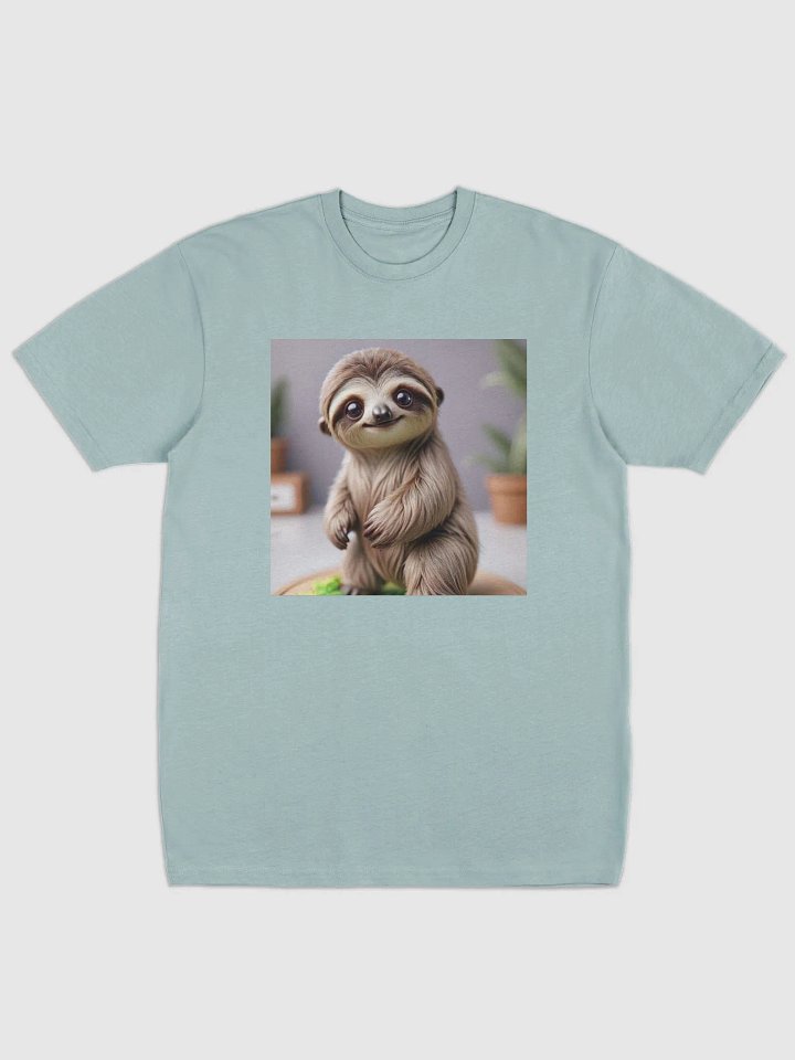 Adorable Sloth Standee Graphic Tee product image (5)