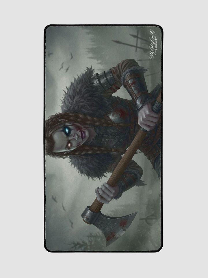 Zombie Viking 01 Desk Mat product image (2)