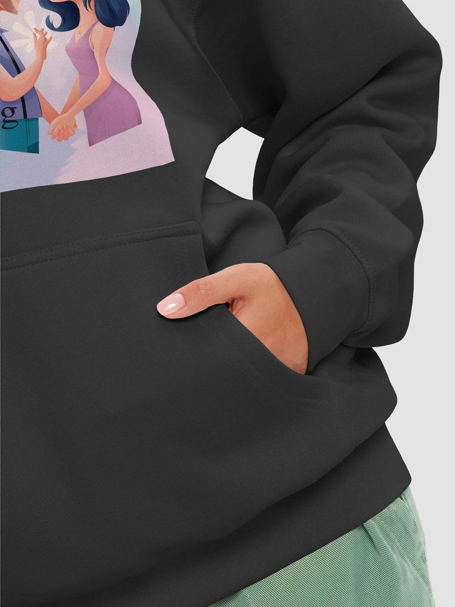 Swiping Right Finding Forever Cartoon Unisex Hoodie product image (8)