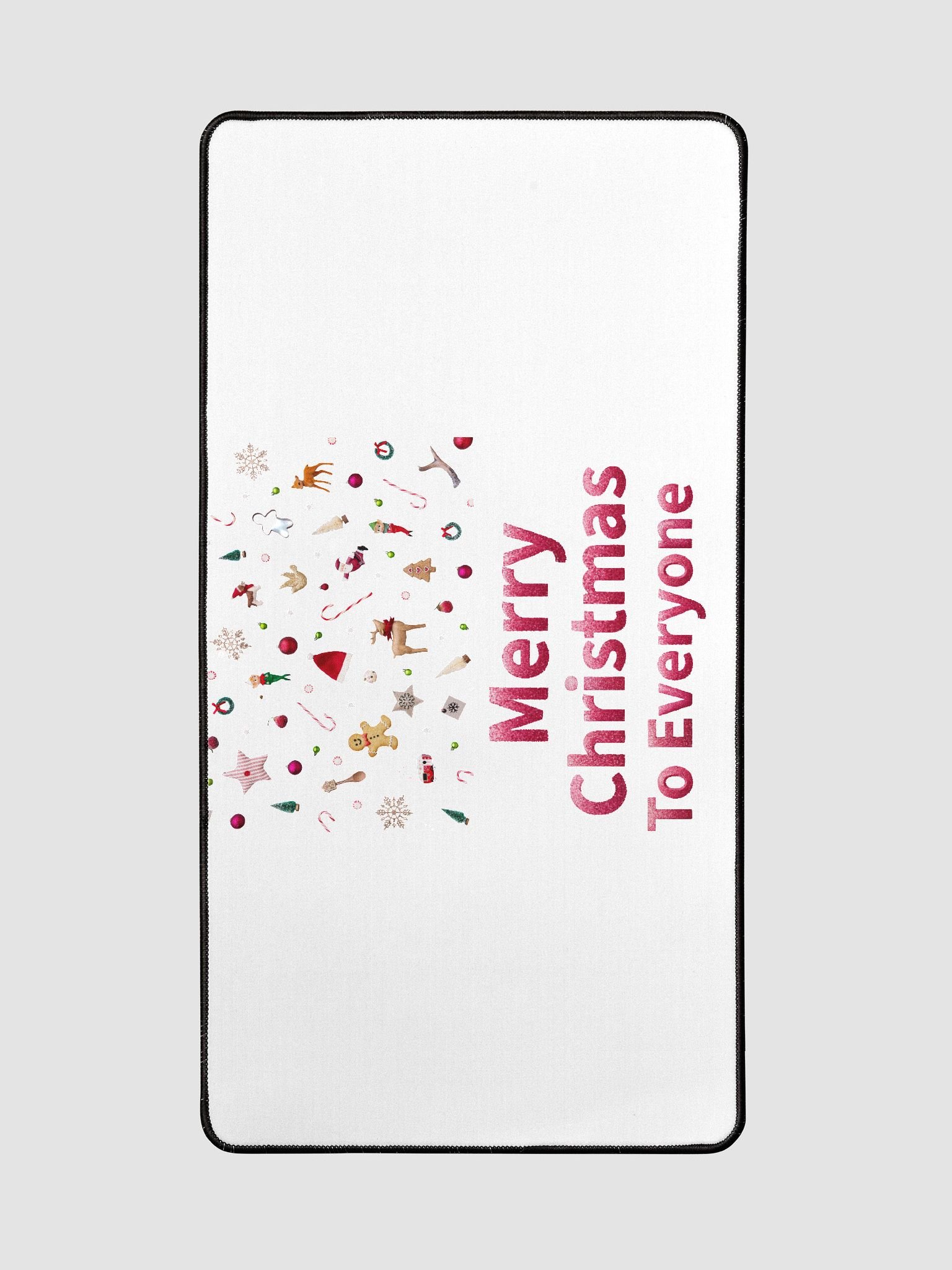 Merry Christmas To Everyone Desk Mat product image (2)