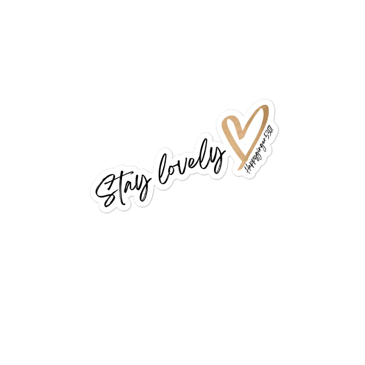 Stay Lovely <3 magnet product image (1)