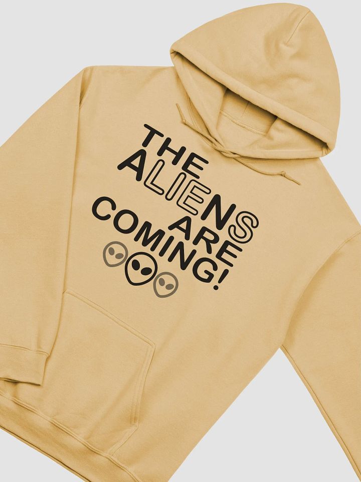 The Aliens Are Coming! - Black - Gildan Classic Hoodie product image (1)