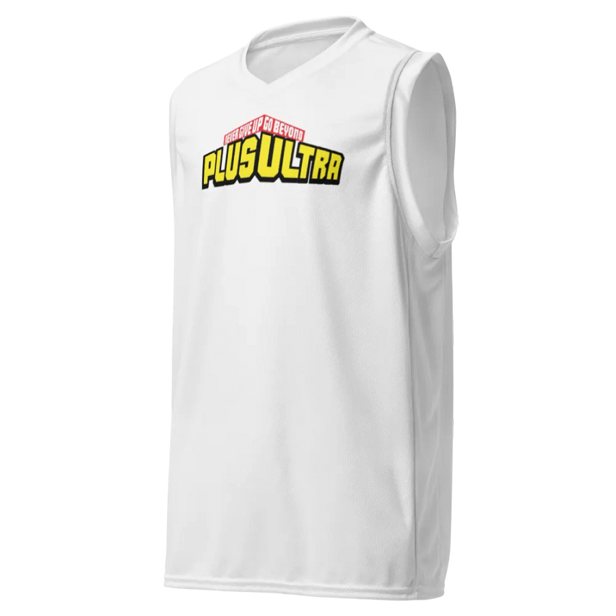 Never Give Up Go Beyond Plus Ultra Basketball Jersey product image (1)
