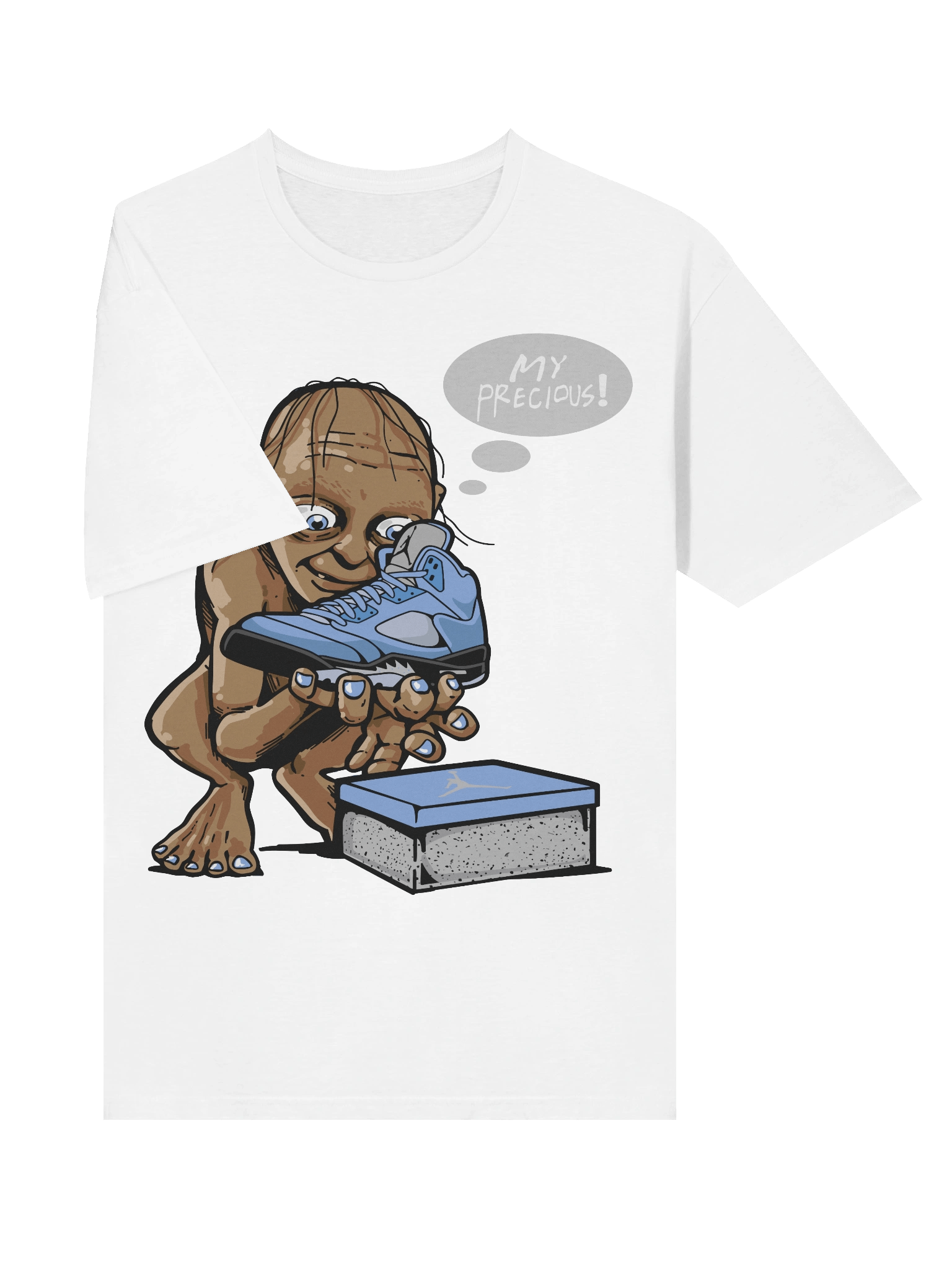 Lord Of The Rings – Gollum “My Precious” Sneaker Edition – Gildan Softstyle T-Shirt product image (3)