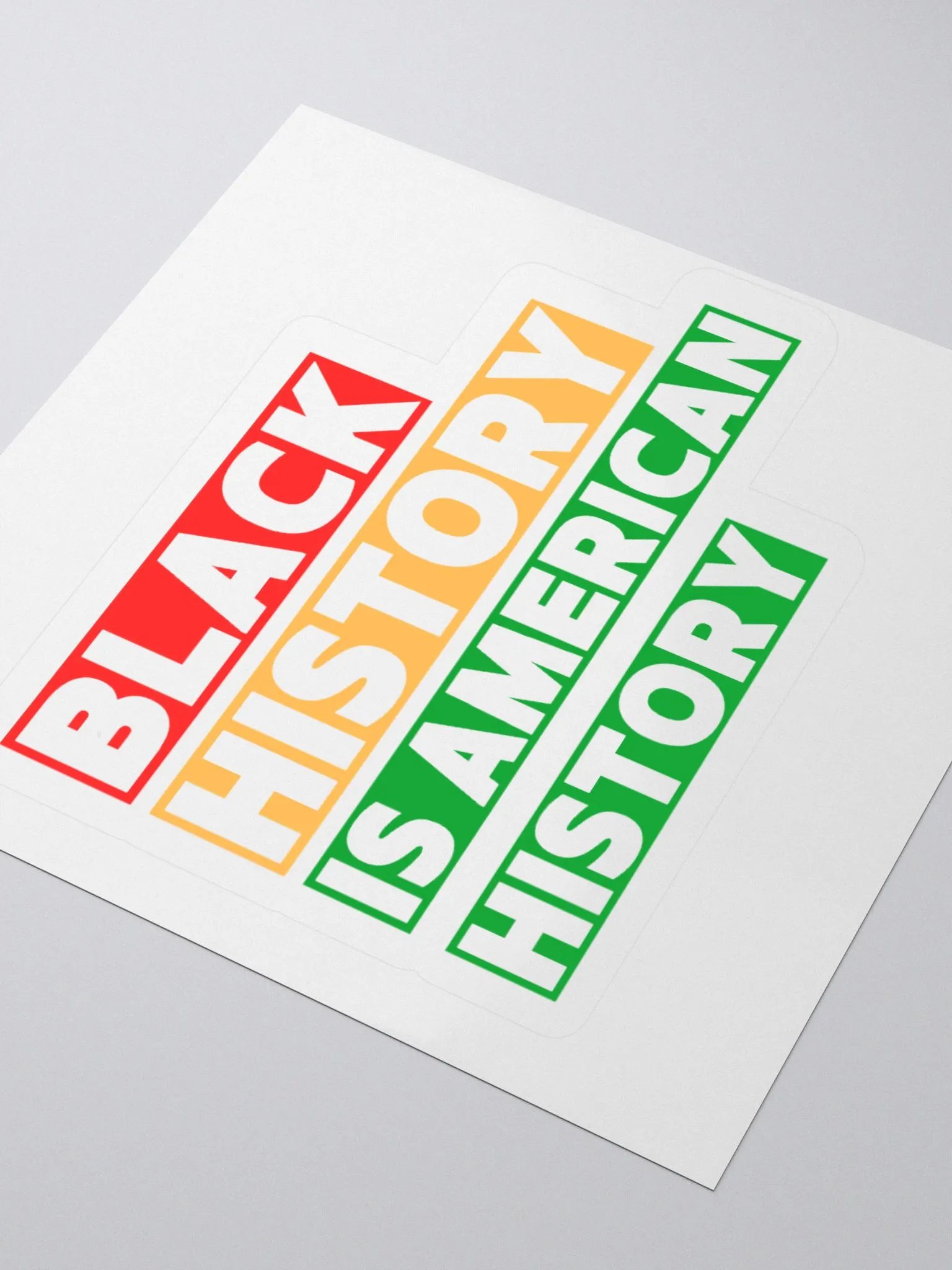 Black history is American history sticker product image (3)