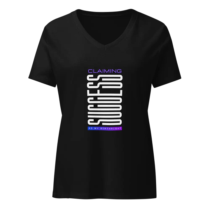 Claiming Success V-Neck Tee product image (1)