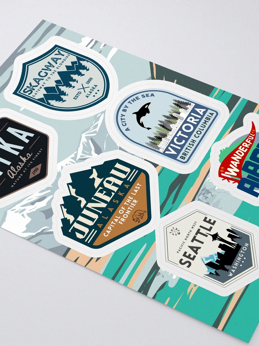 Alaska Sticker Sheet product image (3)