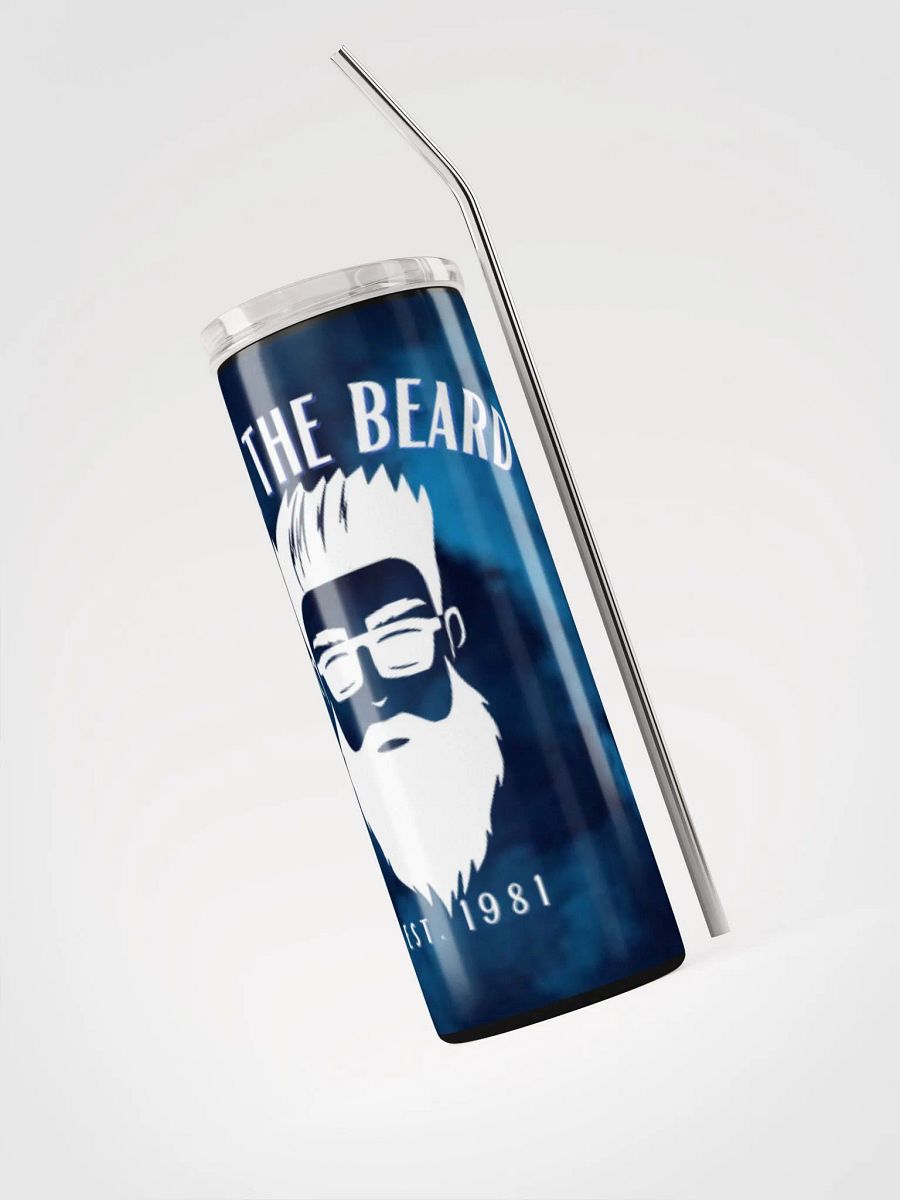 Fear the Beard Tumbler w/Straw product image (3)