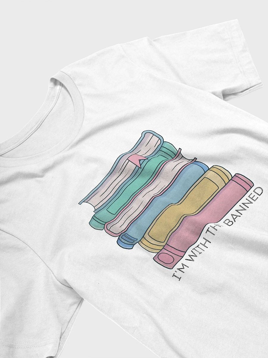 I'm With the Banned Book Stack T-Shirt product image (5)