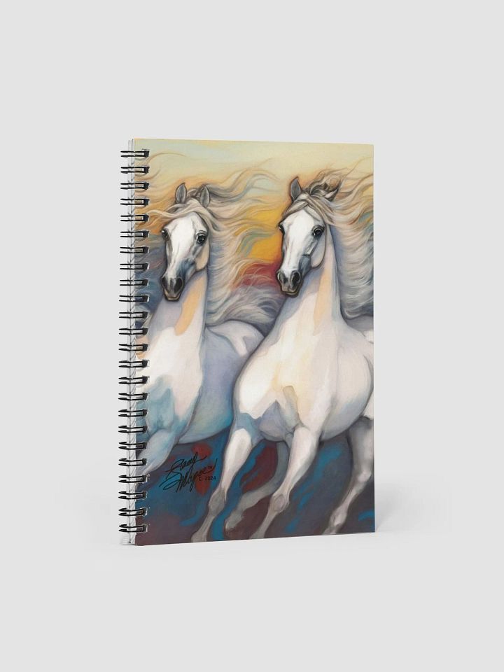 Sunset Horses Spiral Notebook product image (1)