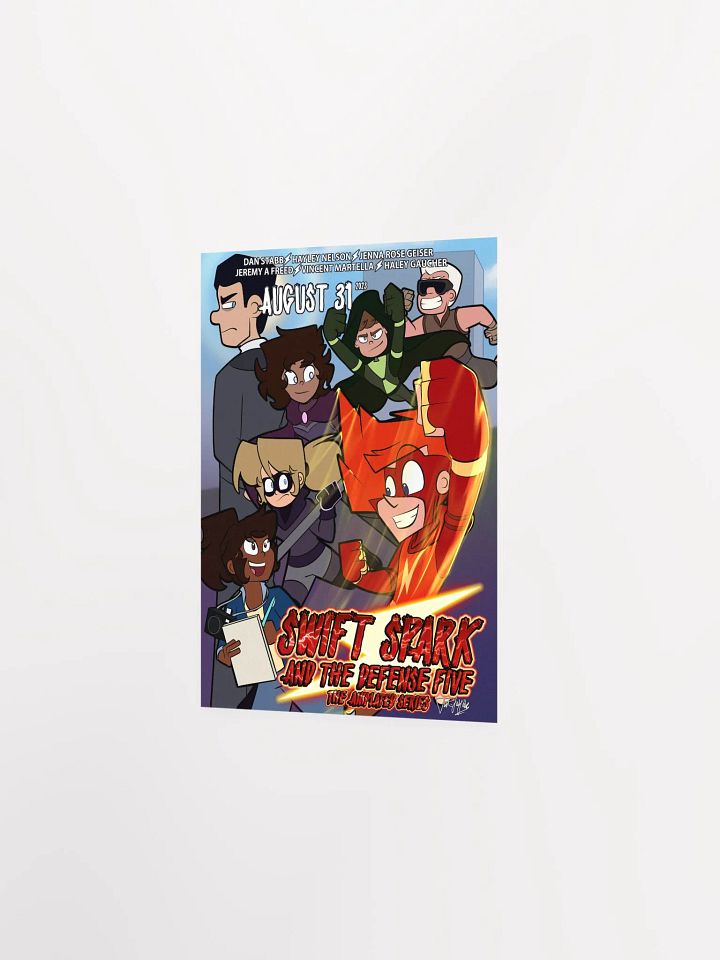 Swift Spark and the Defense Five: Pilot Part One Poster product image (7)