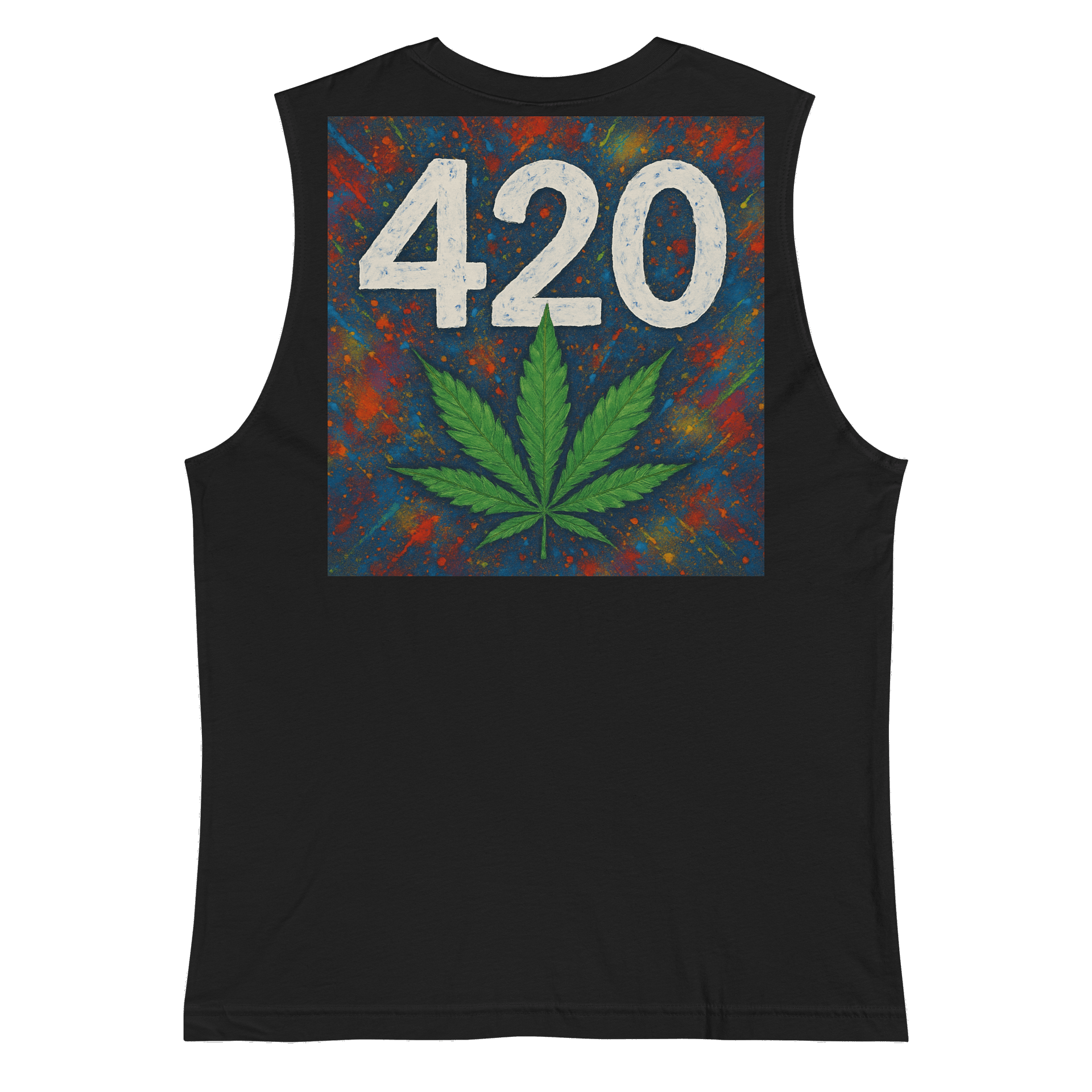 Kitty Got Weed Mens Tank product image (4)
