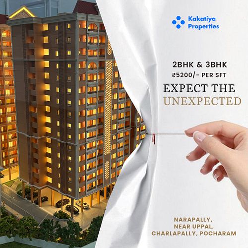 Price: ₹5200/- Per SFT
Sizes: 2BHK & 3BHK (1380 - 3200 SFT)
Facing Options: East & North

Location Highlights
Location: Narap...